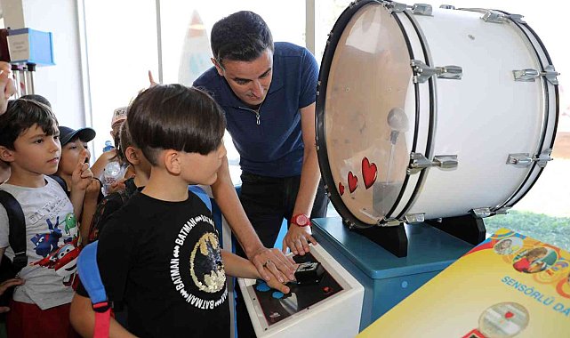 Çocuk Bilim Parkına yoğun ilgi