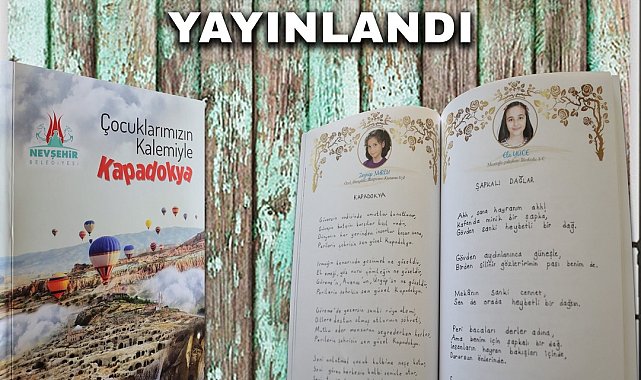 Çocuklar Şiir Ve Öykülerle Kapadokya'yı anlattı