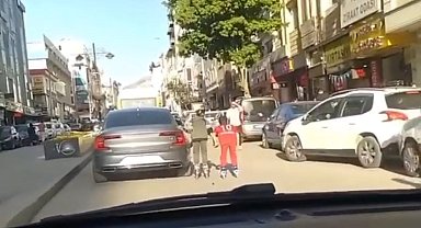 Çocukların trafikteki tehlikeli halleri