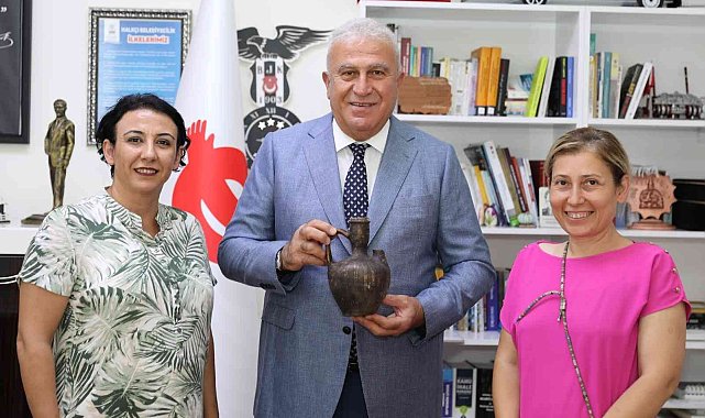 Çöp zannedip attılar, Efeler Belediyesi müzeye kazandırdı