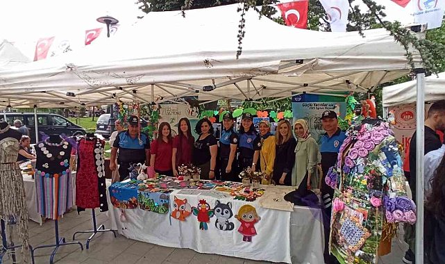 Çöpler sanat oldu, Çevre Haftasında sergilendi