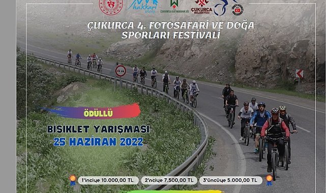 Çukurca'da 4. Fotosafari ve Doğa Sporları Festivali