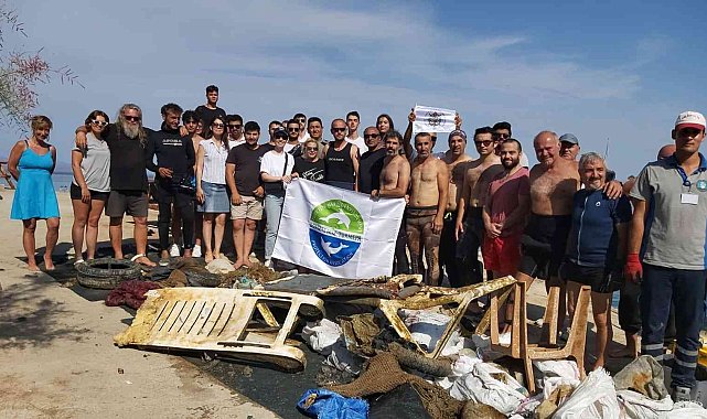 Datça'da deniz dibi temizliği gerçekleştirildi