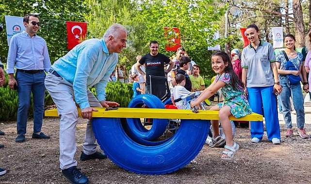 Denizli'de Çevre Haftası'na özel çocuk şenliği