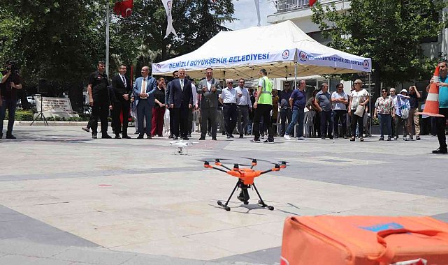 Denizli&#039;nin gelişimi dron ile havadan takip edilecek