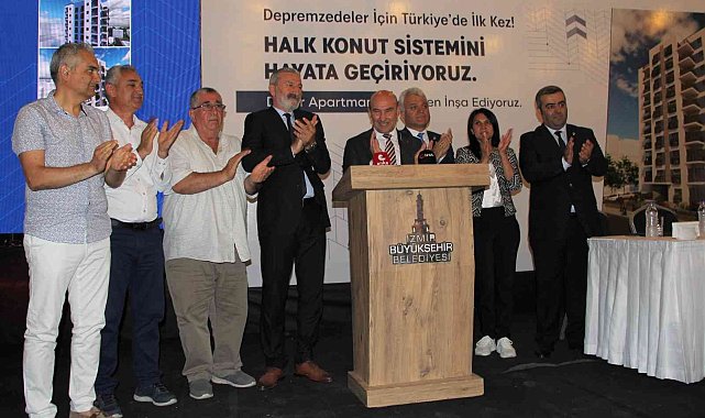 Depremzedeler için Halk Konut modelinde imzalar atıldı