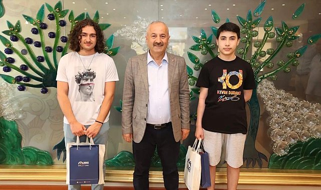 Dereceye giren öğrenciler ödüllendirildi