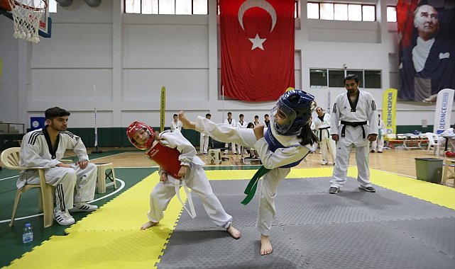 Derince'de tekvando coşkusu