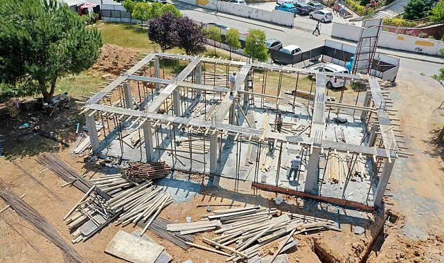 Dev parkta çalışmalar ilerliyor