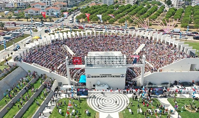 Didim Amfi Tiyatro tarihi anlara şahitlik etti