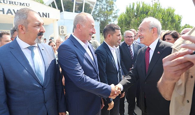 Didim Belediye Başkanı Atabay, CHP Genel Başkanı Kılıçdaroğlu&#039;nu karşıladı