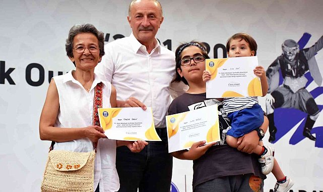 Didim Belediyesi'nin dans kursu tamamlandı