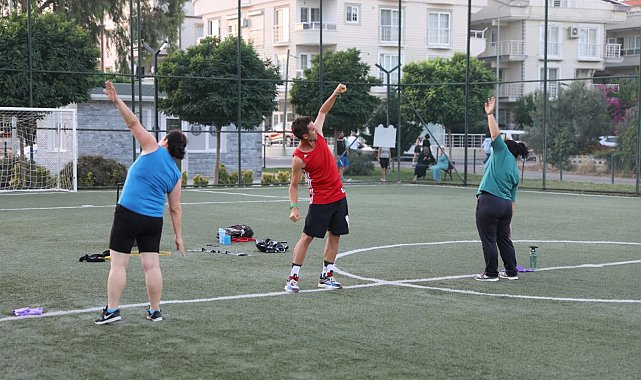 Didimliler daha sağlıklı bir hayat için spor yapıyor