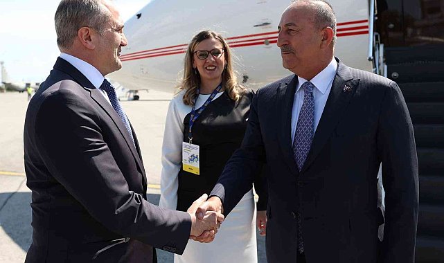 Dışişleri Bakanı Çavuşoğlu Kuzey Makedonya'da