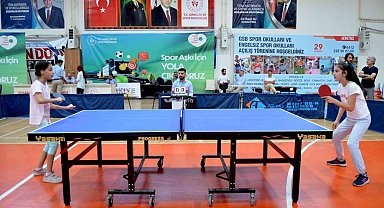 Diyarbakır'da masa tenisi müsabakaları tamamlandı