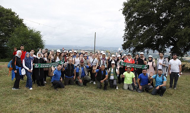 Doğa yürüyüşünün adresi Aslanlar Göleti oldu