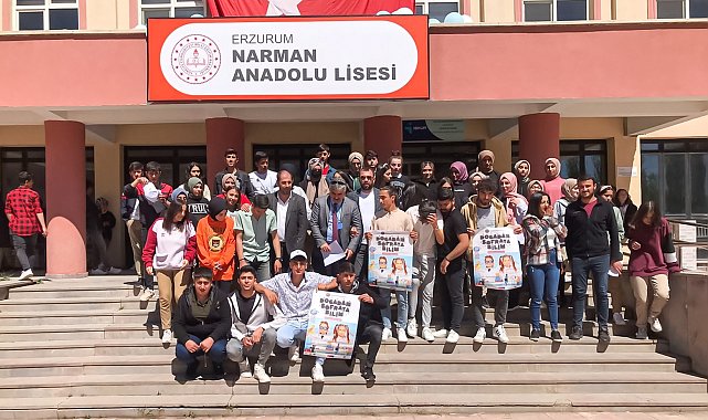 Doğadan sofraya bilim projesi ile 130 okul ziyaret edildi