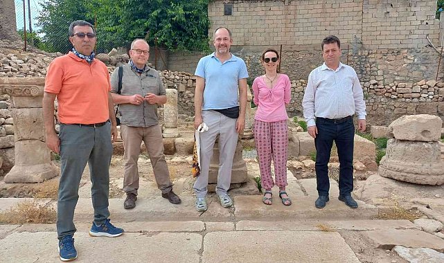 Doliche kazı ekibi Perre'de incelemelerde bulundu