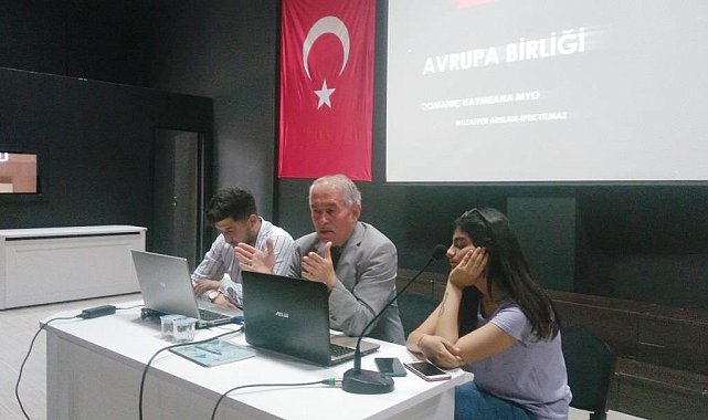 Domaniç Hayme Ana MYO'da "AB farkındalığı" konulu seminer