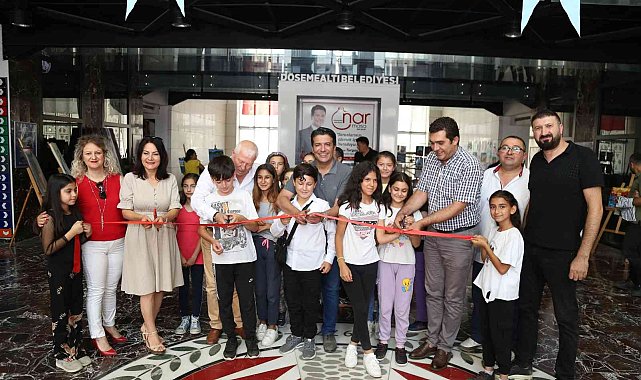 Döşemealtı Belediyesi'nde karma resim sergisi