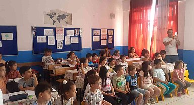 Döşemealtı'nda öğrencilere ağız ve diş sağlığı eğitimi