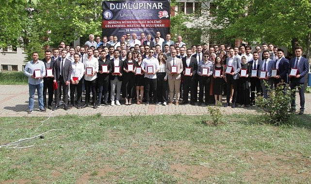 DPÜ Makine Mühendisliği mezunları 30. yıl anısına bir araya geldi