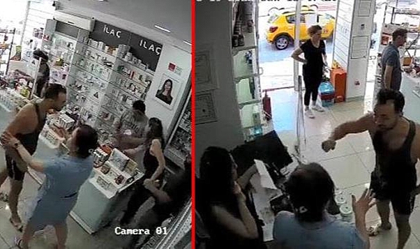 Eczanenin yerini bulamadı diye terör estirdi! 