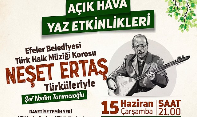 Efeler Belediyesi sanatı açık havaya taşıyor