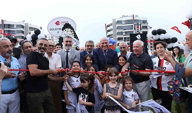Efeler&#039;de Süleyman Seba Parkı açıldı