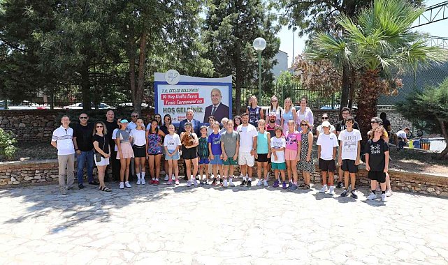 Efeler&#039;de Tenis Turnuvası başladı