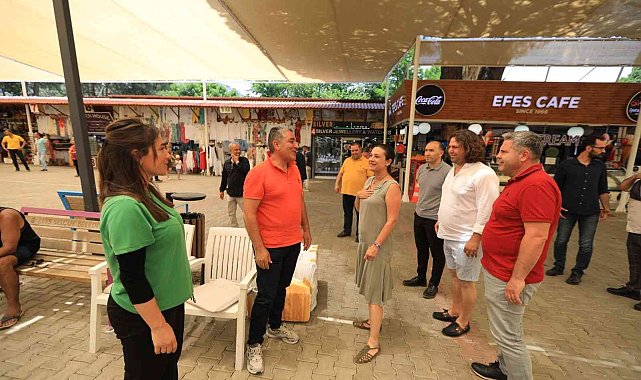 Efes Alt Kapı Çarşısı yepyeni görünüme kavuştu