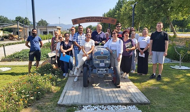 Efes Tarlası Yaşam Köyünde eğitimler sürüyor