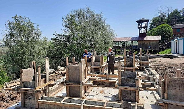Efteni Gölüne yeni gözetleme kulesi
