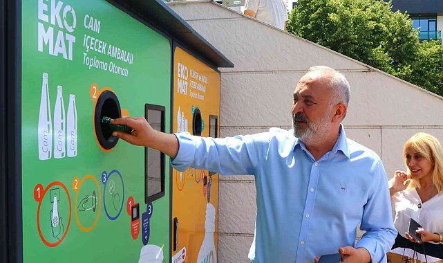 EKOMAT&#039;ın Çiftlikköy başlangıcı Başkan Silpagar&#039;dan