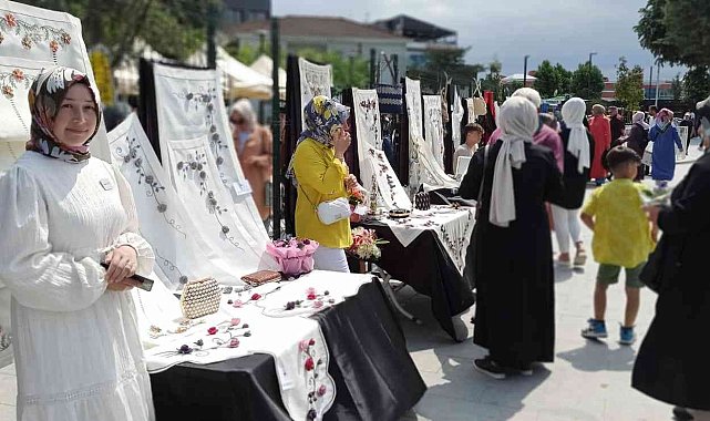 El emeği göz nuru ürünler görücüye çıktı