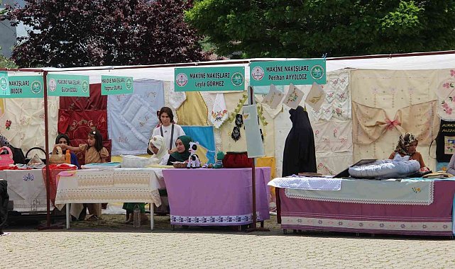 El emeği göz nuru ürünler sergilendi