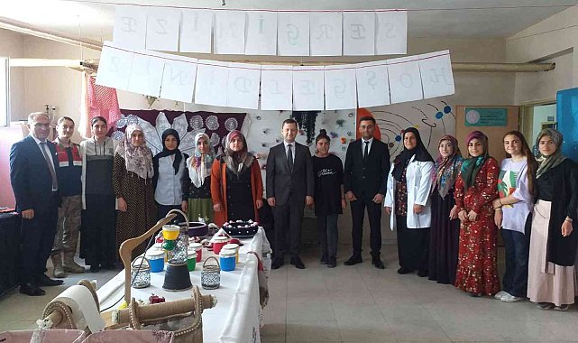 El emeği göz nuru ürünler sergilendi