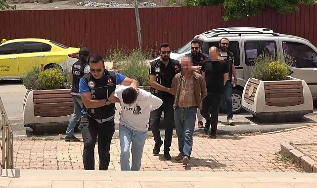 Elazığ'a uyuşturucu tacirlerine operasyon: 3 gözaltı
