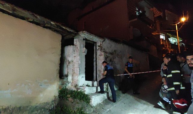 Elektrik akımına kapıldı, evde yangın çıktı