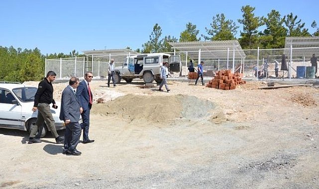 Emet Belediyesinden geçici hayvan barınağı