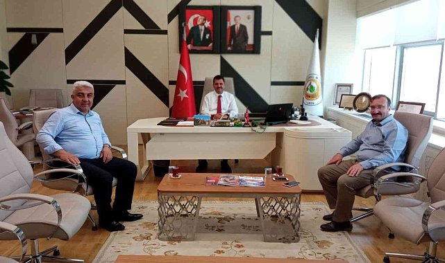Emet ve Hisarcık belediye başkanlarından Müdür Dündar'a ziyaret