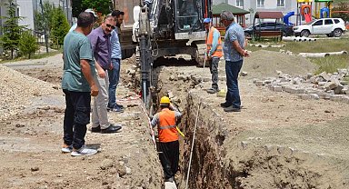 Emet'te alt yapı çalışmaları tüm hızıyla devam ediyor