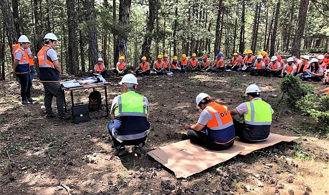 Emet'te üretim, standardizasyon ve iş güvenliği tatbikatı