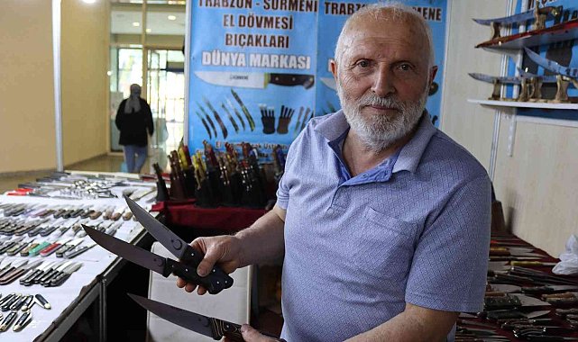 En keskin bıçaklar Yöresel Ürünler Fuarı'nda