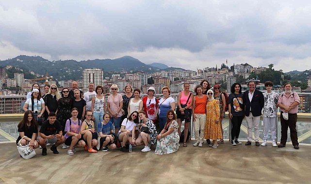 ERASMUS projesiyle Rize'ye gelen yabancı öğrenciler Karadeniz'i keşfediyor
