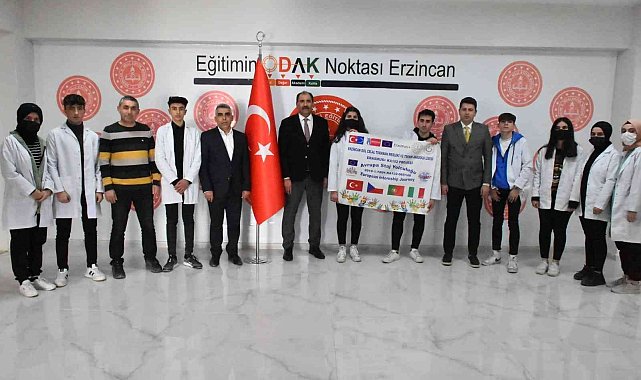 Erasmus projesiyle Tarım Meslek Lisesi öğrencileri yurtdışında eğitim aldı