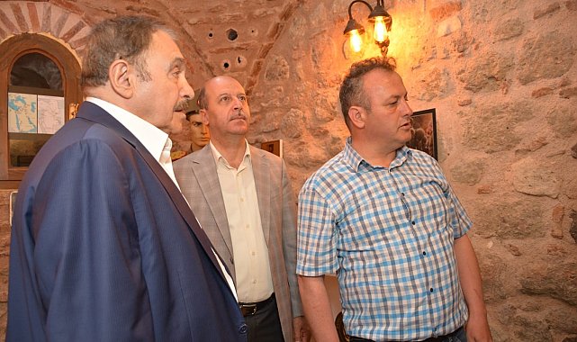 Eroğlu&#039;nu duygulandıran Şuhutlu Şehit ve Gaziler Hatıra Merkezi ziyareti