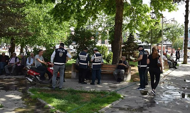 Erzincan'da huzur ve güven uygulaması