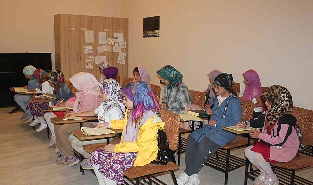 Erzurum'da 7-10 yaş Kur'an Kursu açıldı
