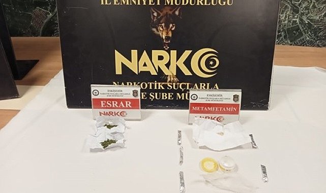 Eskişehir&#039;de 6 şahıs uyuşturucu ticareti ve bulundurma suçlarından gözaltına alındı